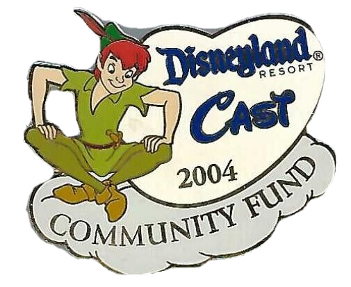 Disney cast exclusive pin   -  2004  Community Fund