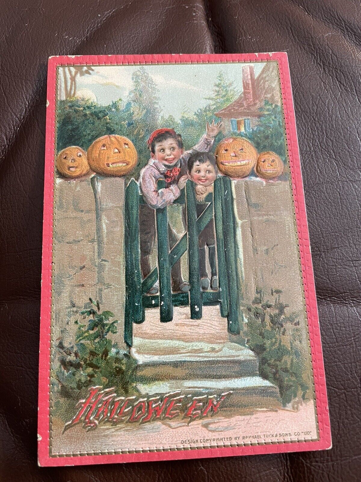 Antique Tuck’s Halloween  1910 Postcard #35