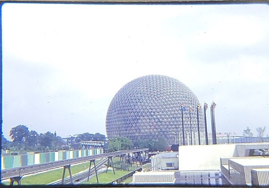 1967 World\'s Fair Expo 67 Montreal Kodachrome Slide #20