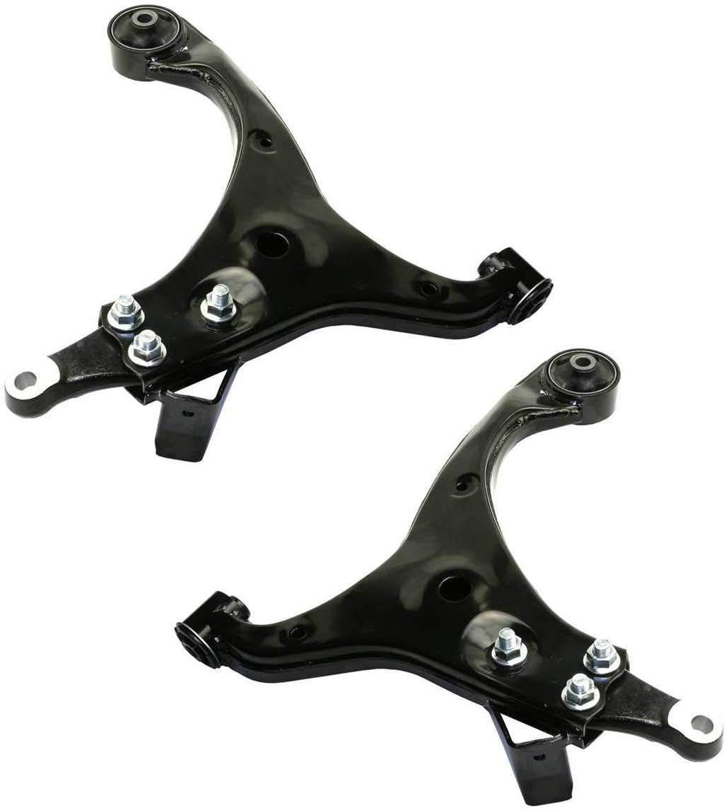 Autoshack Front Lower Control Arms with Bushings Pair of 2 for 2006-2010 Kia Opt