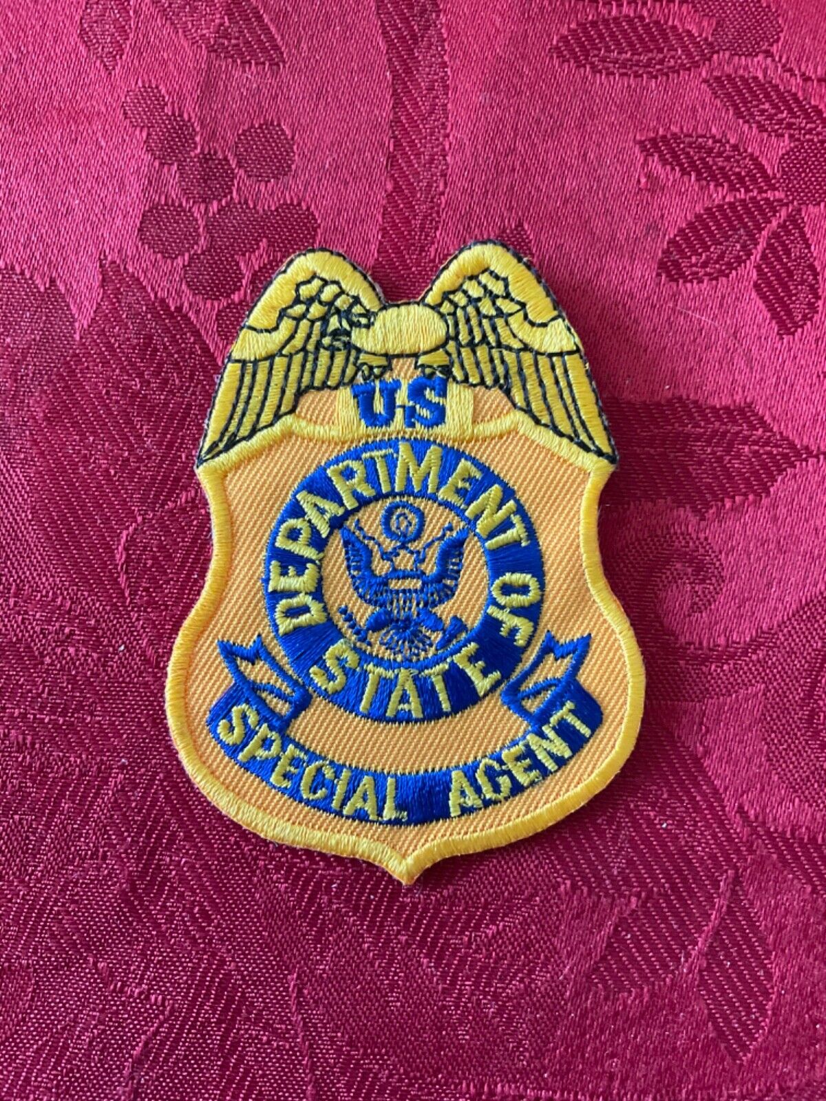 U.S. DEPARTMENT OF STATE SPECIA AGENT PATCH - BRAND NEW