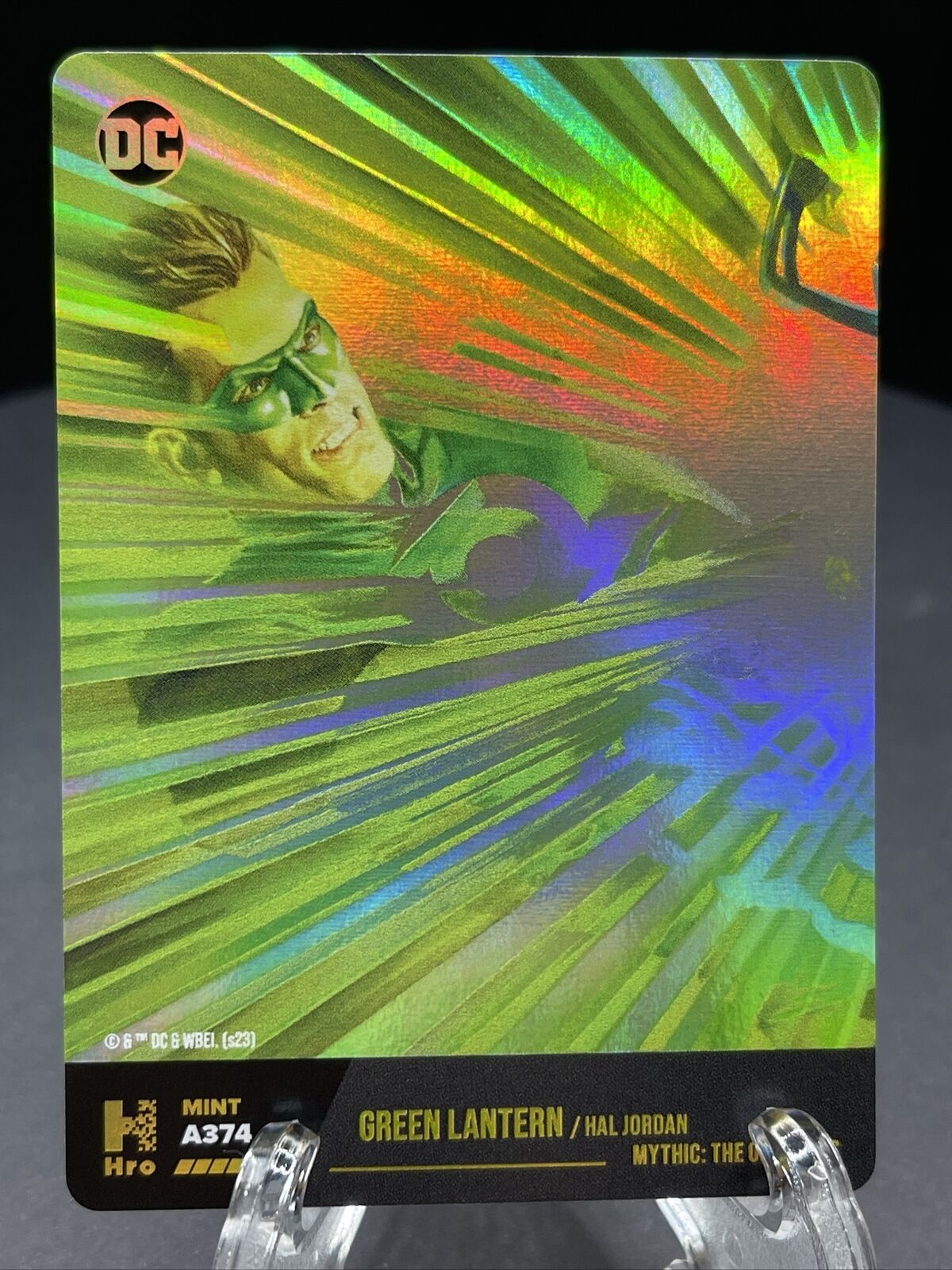 DC Hybrid Trading Card 2023 Chapter 3 Mythic Green Lantern #A374