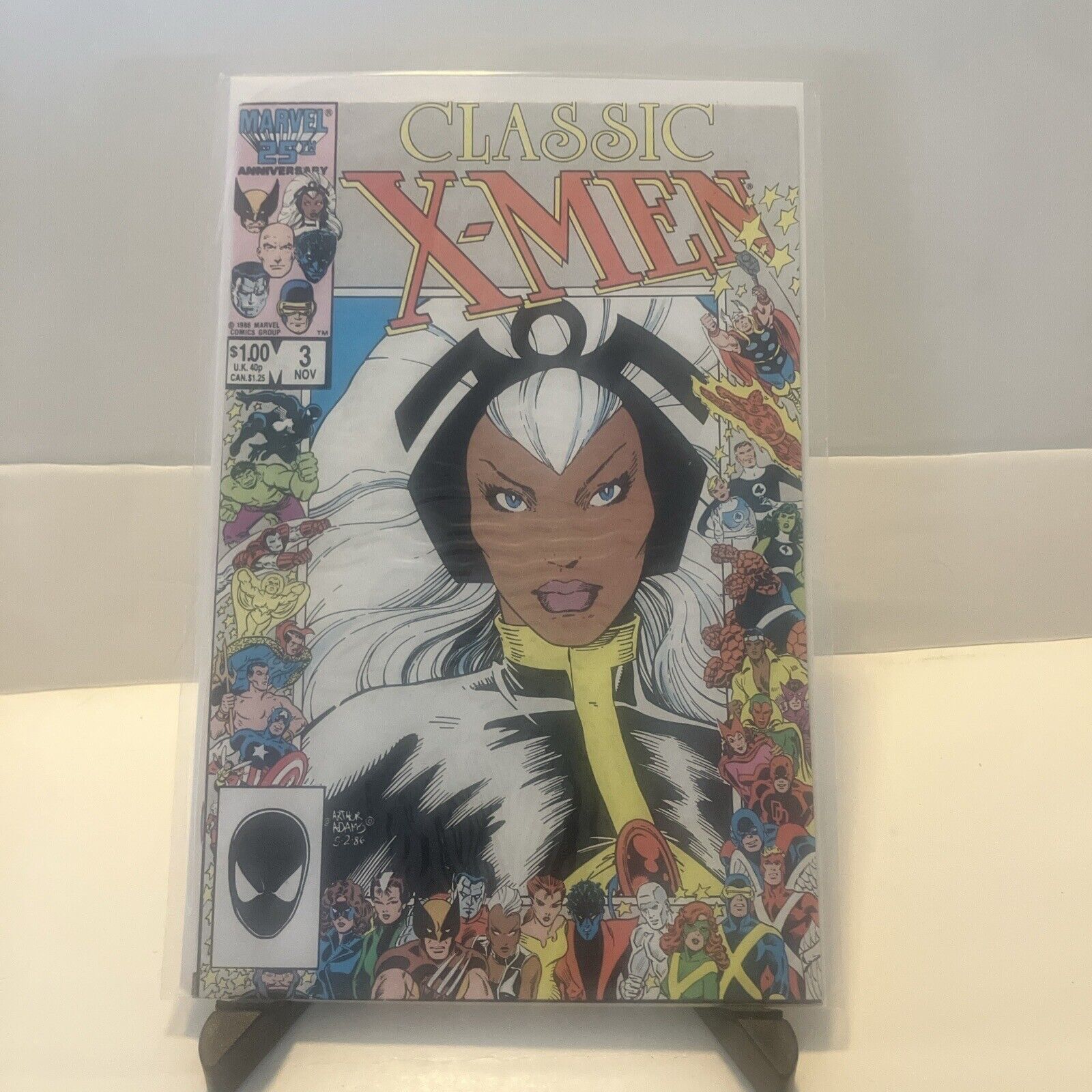 Classic X-Men #3 Marvel Comics 1986 Anniversary Cover