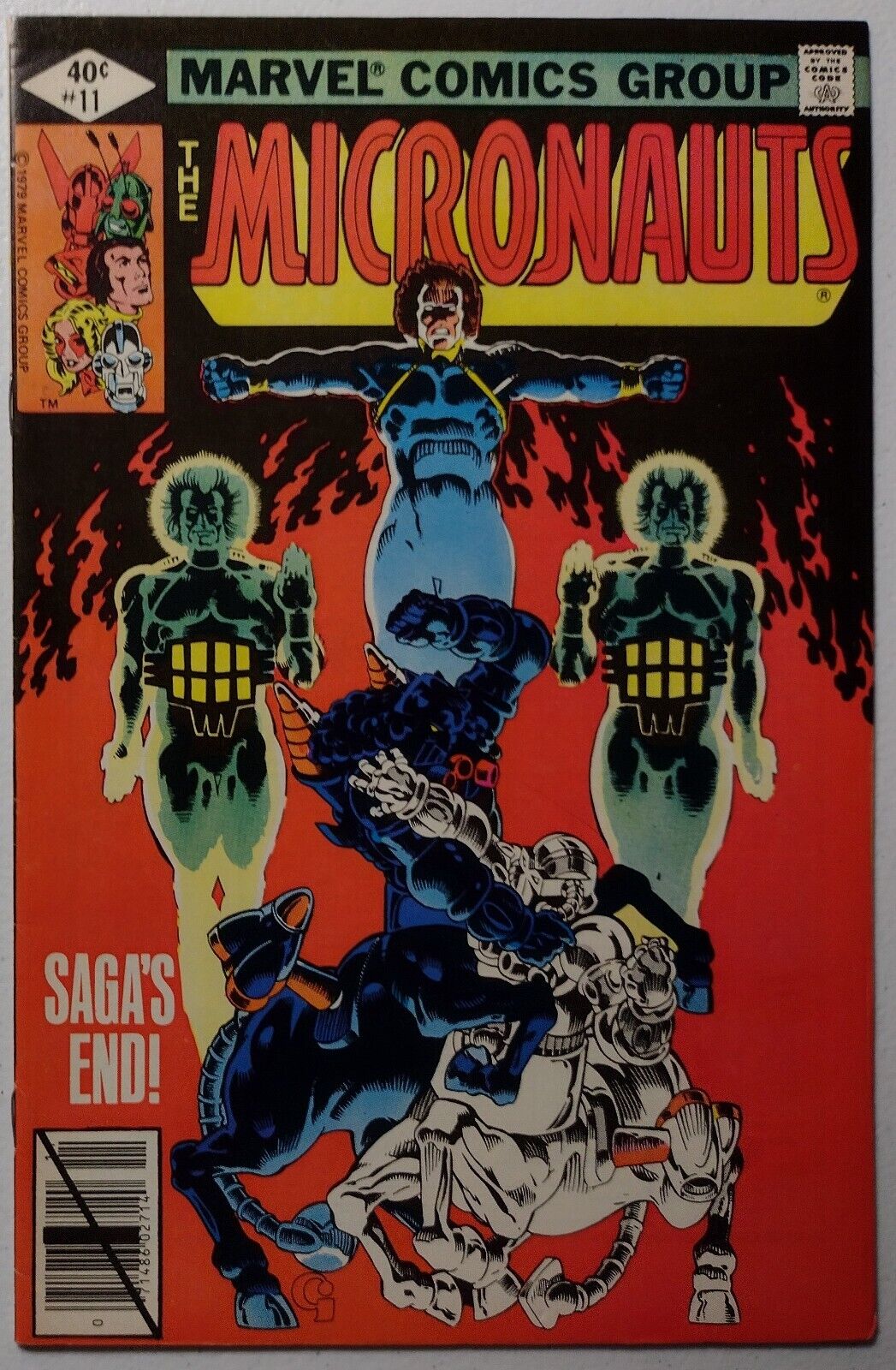 The Micronauts #11(Marvel Nov 1979) Very Good+ 4.5 