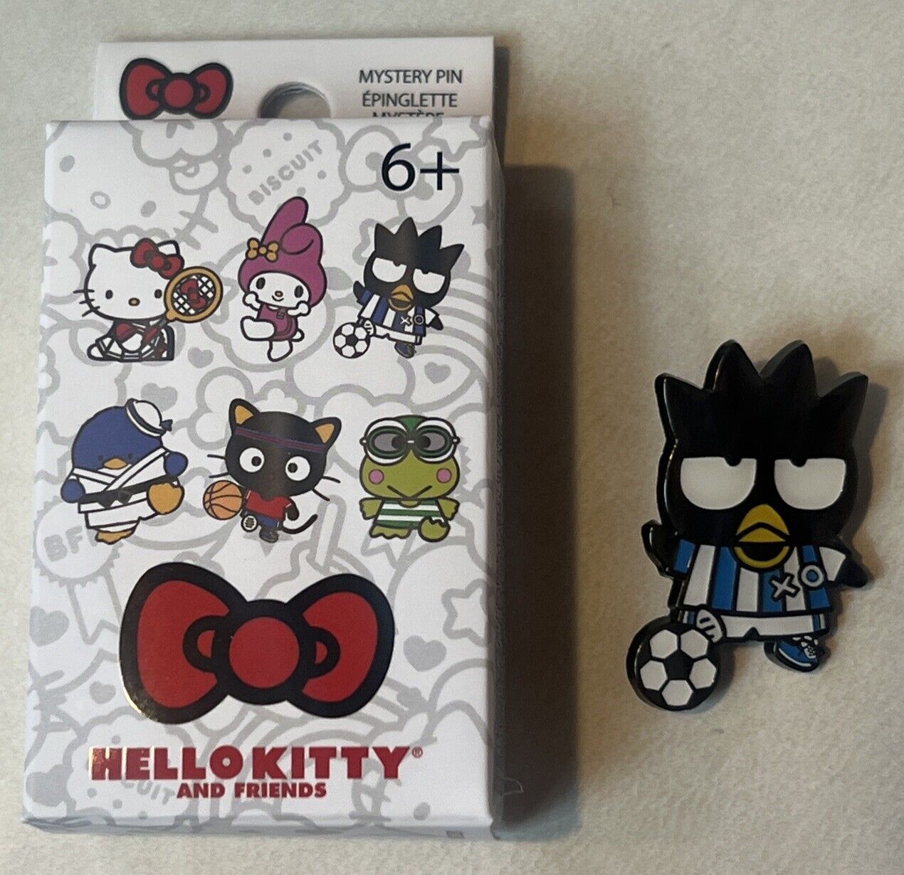 Loungefly Sanrio Hello Kitty & Friends Badtz-Maru Sports Blind Box Enamel Pin
