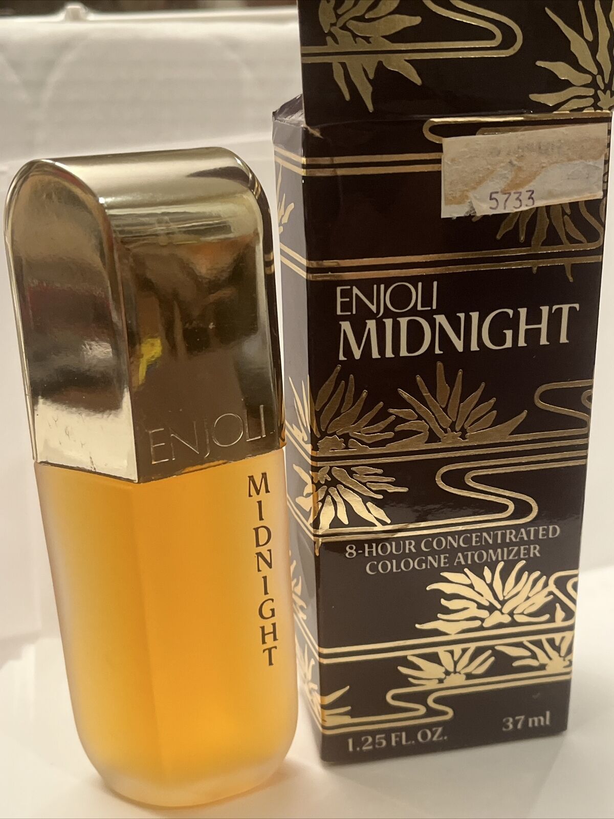 Vintage Enjoli Midnight 8 Hour Concentrated Cologne Spray 1.25 Fl Oz. New Box