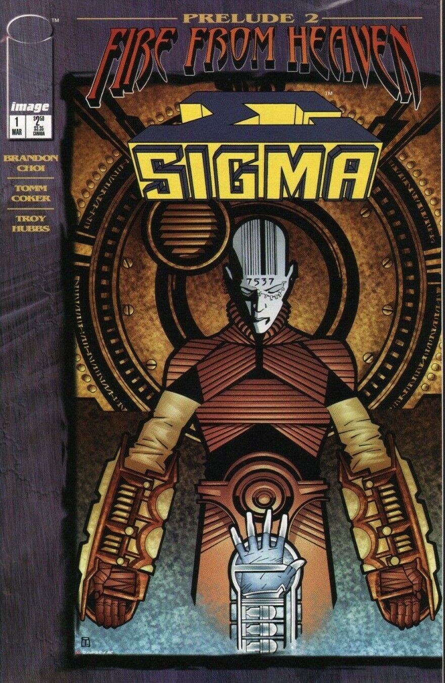 1996 March Sigma - Image Comic Book #1