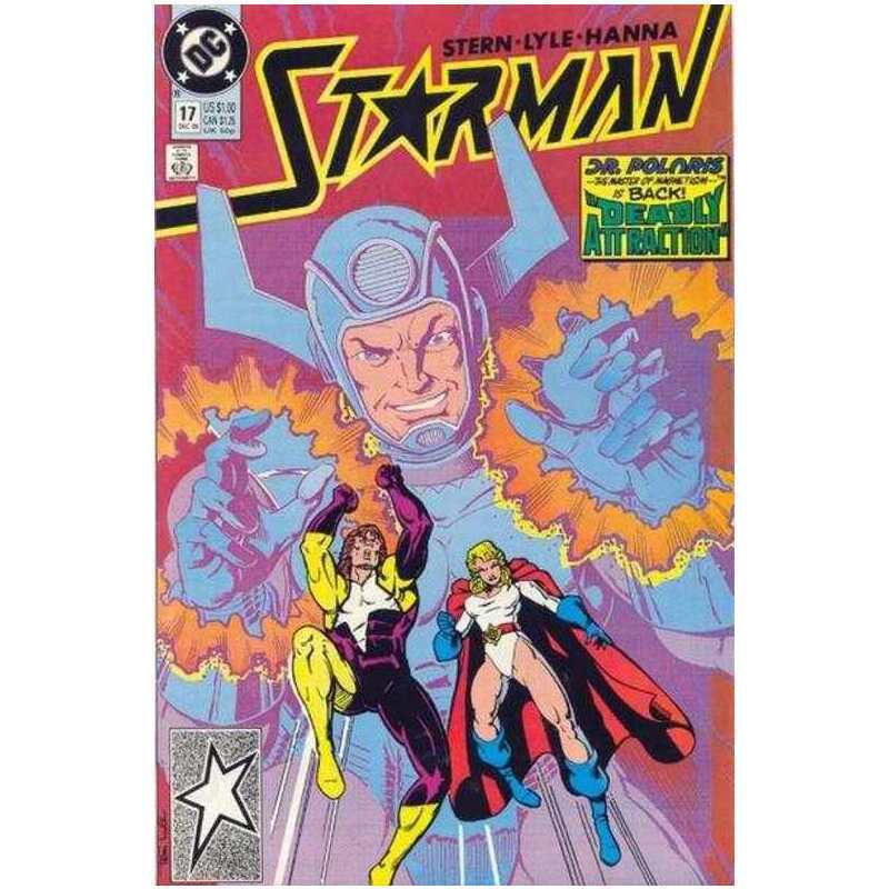 Starman #17  - 1988 series DC comics VF+ Full description below [u/