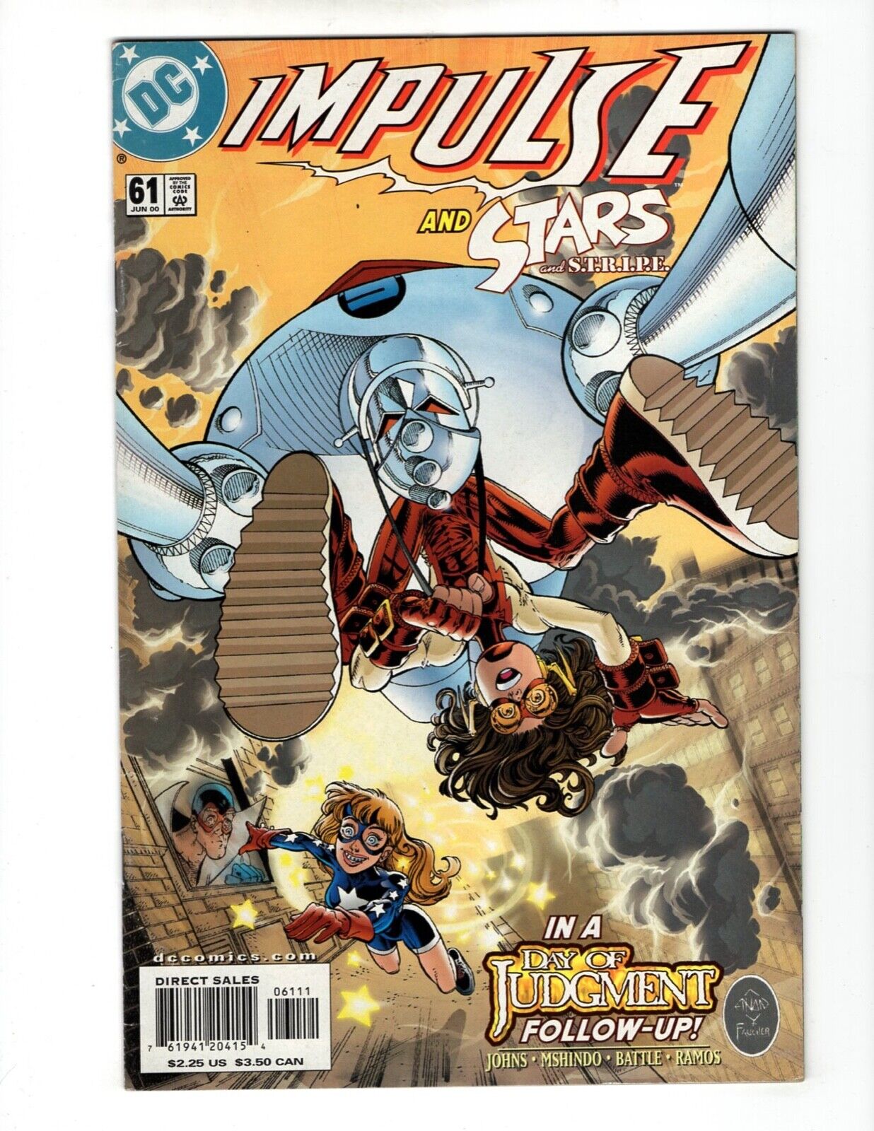 DC Comics Impulse Volume 1 Book #61 VF+