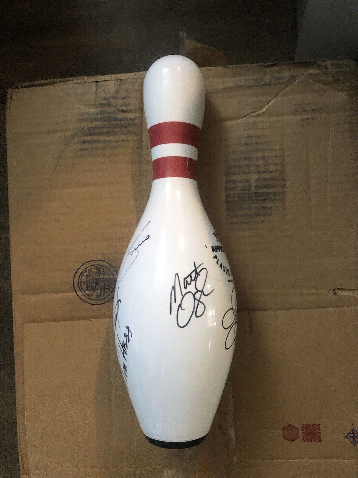 PBA Autographed Bowling Pin: Includes Belmo, Troup, Prather And Others