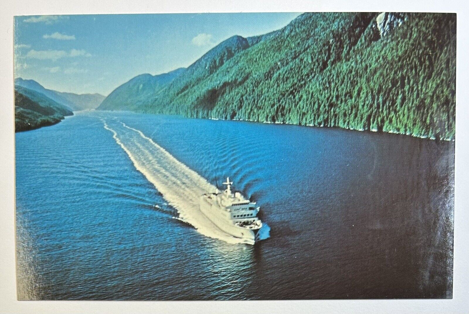 MV Queen of Prince Rupert, British Columbia Ferry Postcard, Ship Card, Unposted