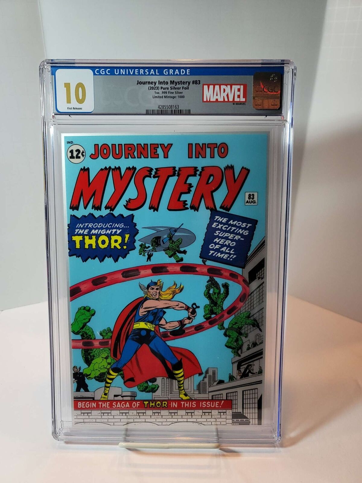 Journey into Mystery #083 CGC 10.0 Pure SIlver Foil