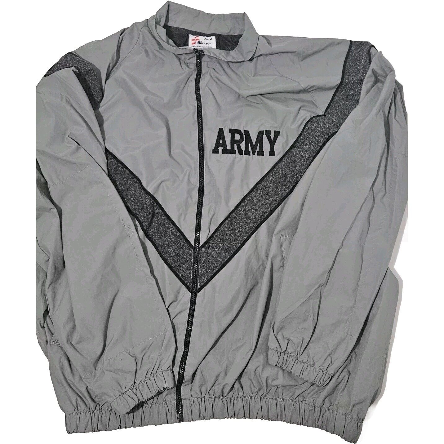 Skilcraft Jwol US Army IPFU Military PT Jacket Size Large Long Gray 