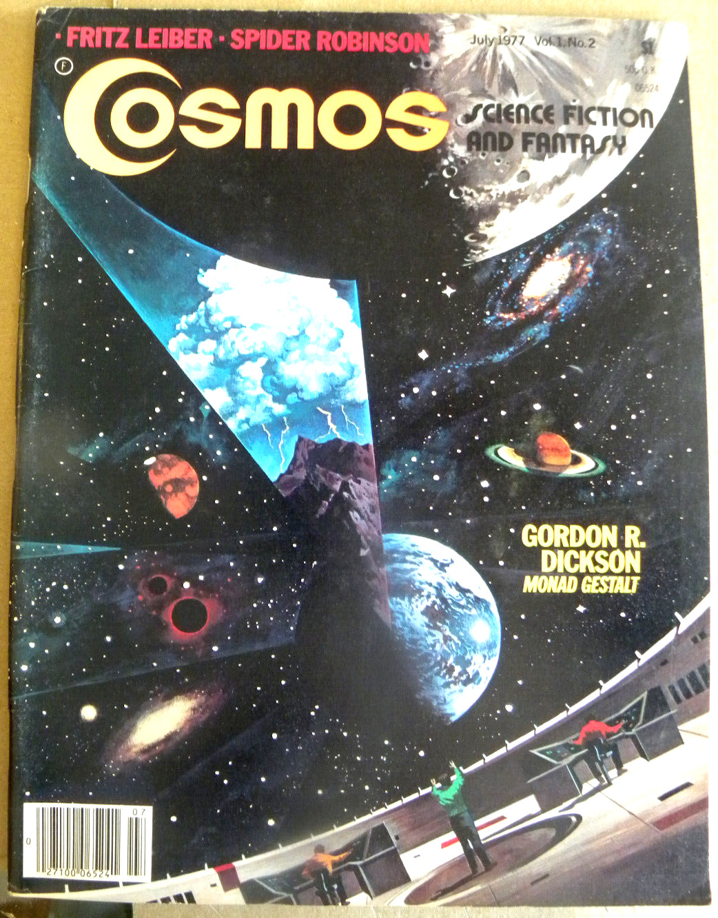 rare fanzine 1977 COSMOS SCIENCE FICTION & Fantasy Vol 1 #2 Fritz Leiber kyl