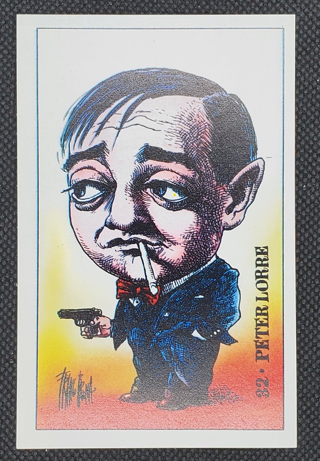 Peter Lorre Italian Trading Card 1971 Once Upon a Time Hollywood