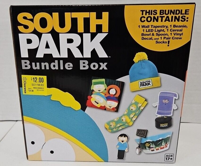 Super RARE Culturefly South Park Bundle Box 7 South Park Items You\'ve Never Seen
