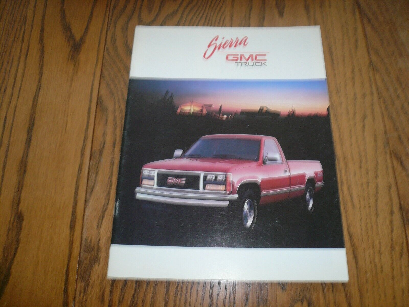 1989 GMC Truck Sierra Sales Brochure - Vintage