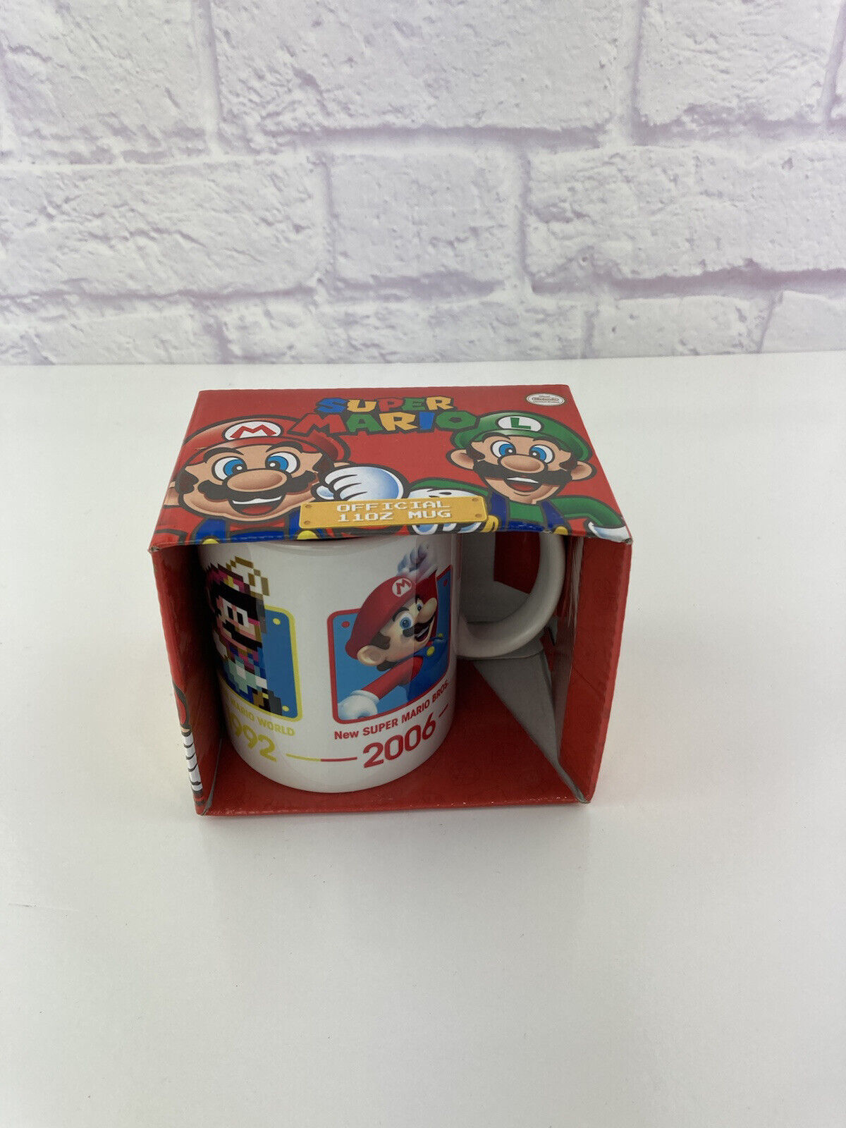 2018 Super Mario Bros. 11 oz. Mug, Stocking stuffer gift for coffee drinkers