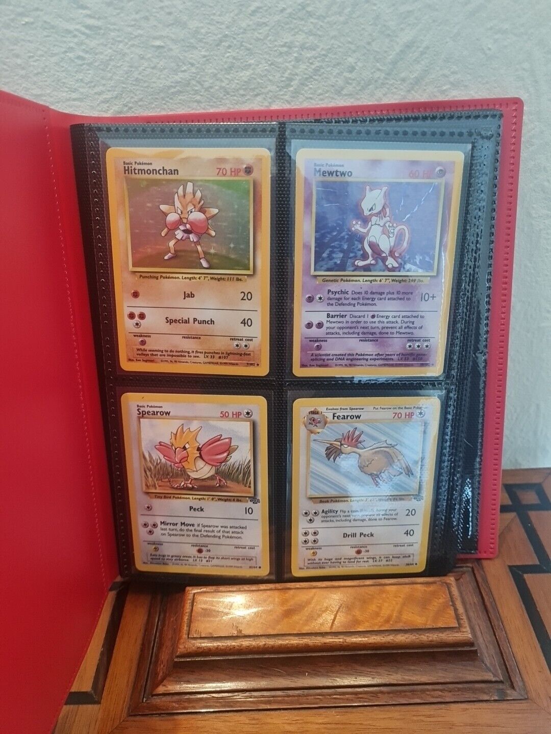 Pokémon WOTC Binder Bundle Holos Vintage, Base Set, Binder Included - 72 Cards 