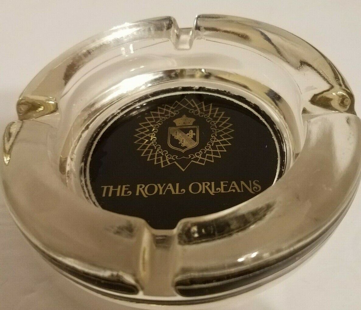 The Royal Orleans Hotel Ash Tray New Orleans LA French Quarters Vintage