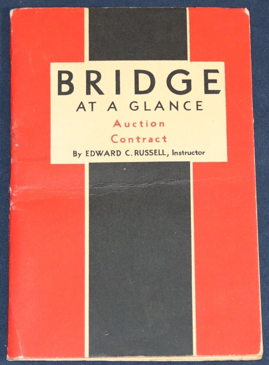 1930 Chesterfield Cigarettes - Bridge At A Glance Booklet