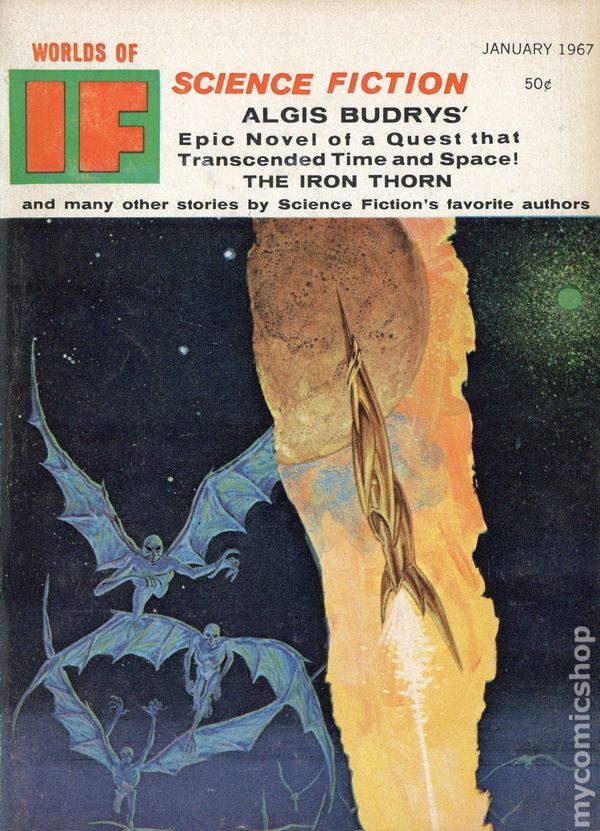 If Worlds of Science Fiction Vol. 17 #1 GD/VG 3.0 1967 Stock Image Low Grade