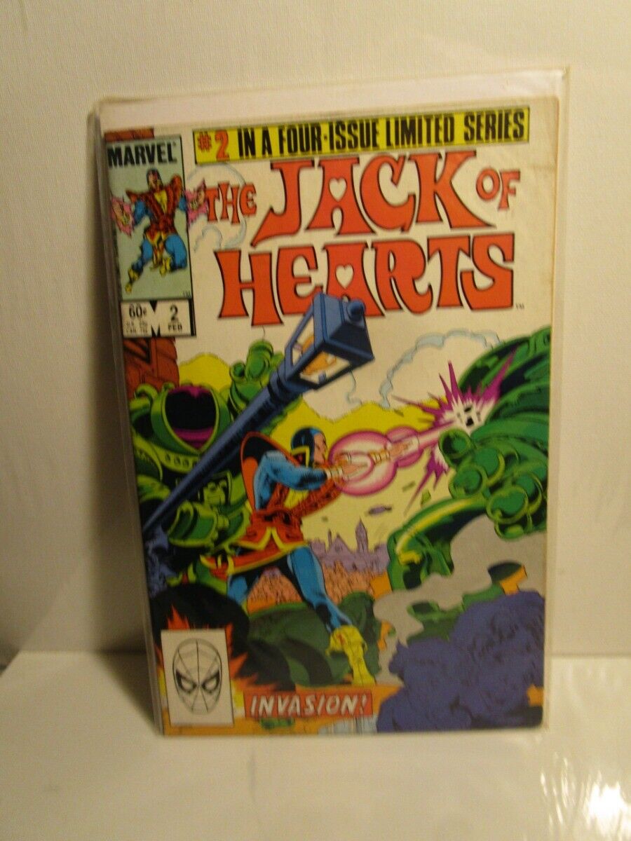 The Jack Of Hearts #2 Marvel Comics 1983 BAGGED BOARDED