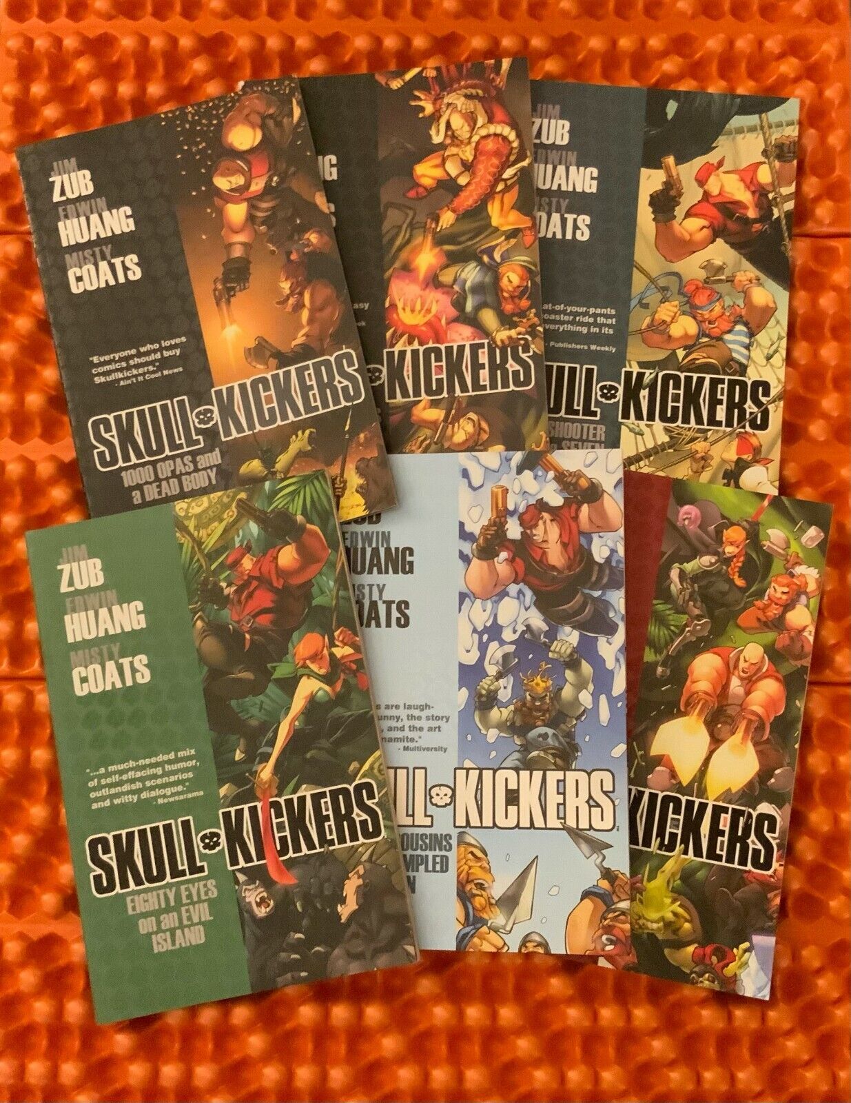 Image Comics Skull Kickers Vol 1-6 Zub, Huang, Coats - 1st Prints *Some Signed*