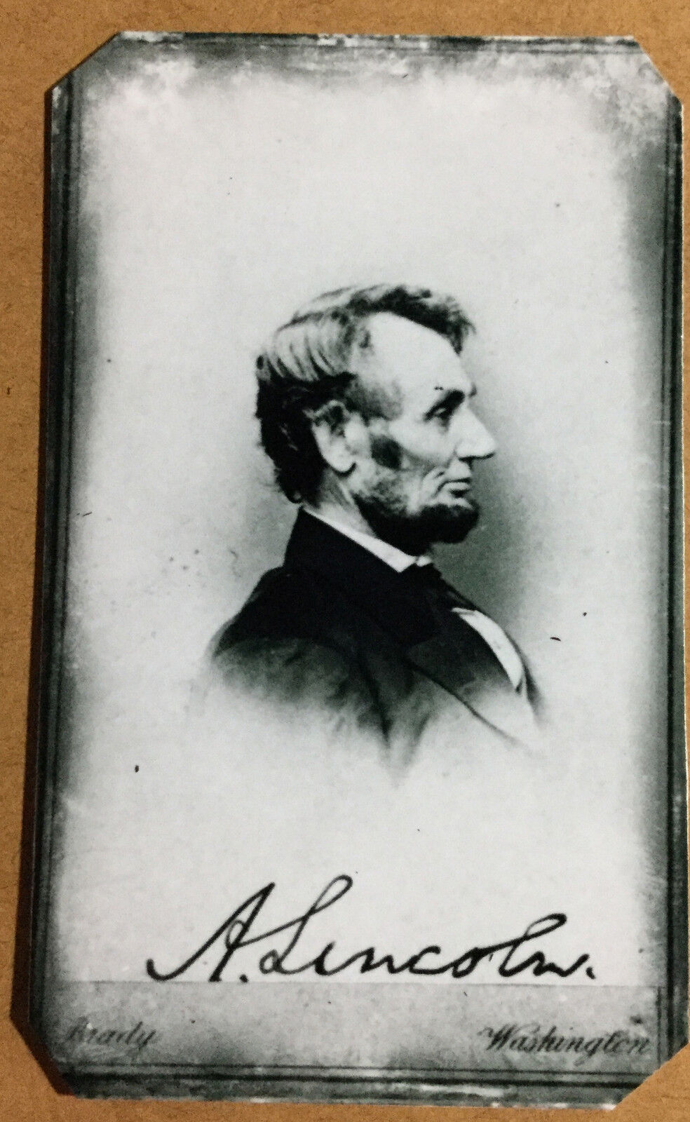 tintype Of President Abraham Lincoln Civil War  C1055RP