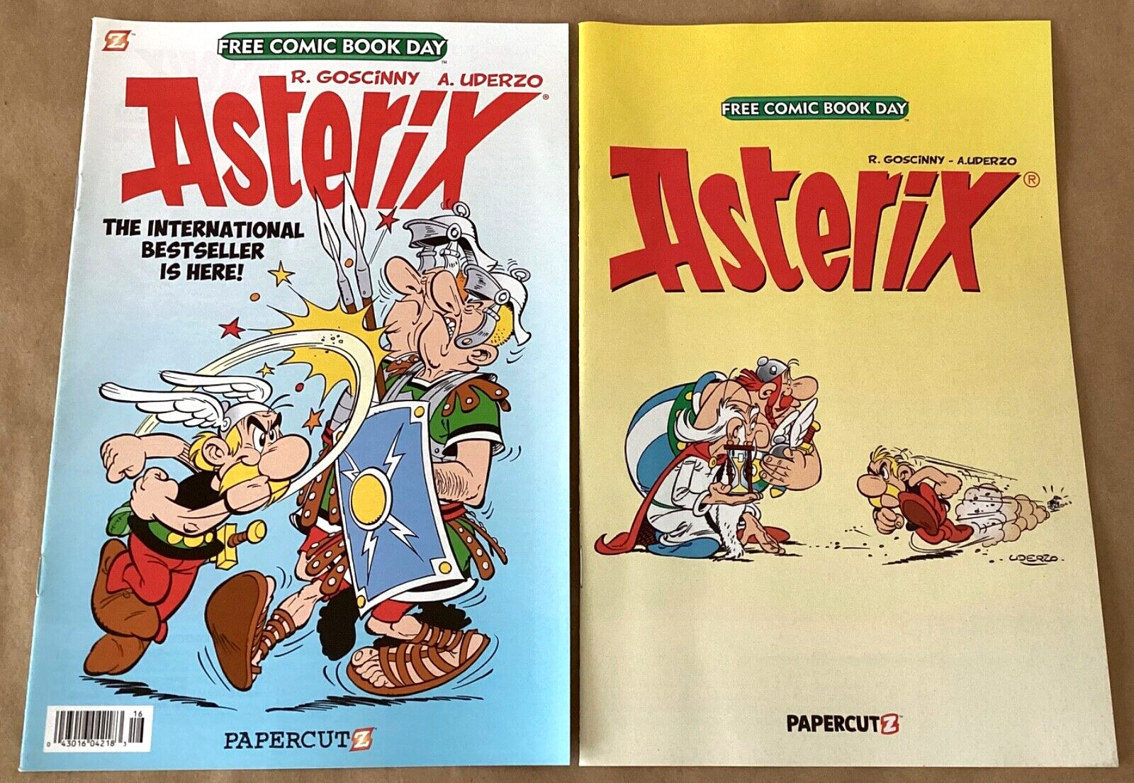 2 Asterix free comic book day FCBD issue 2020 & 2024 NEW unread Goscinny Uderzo