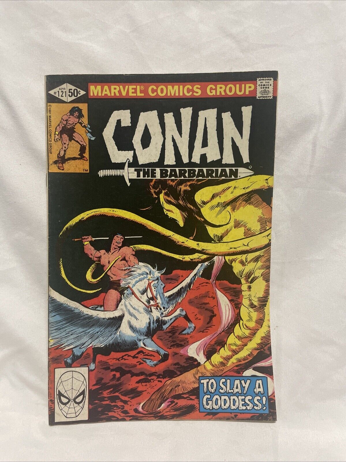Conan the Barbarian 121 Higher Grade Marvel Comic Book D47-203