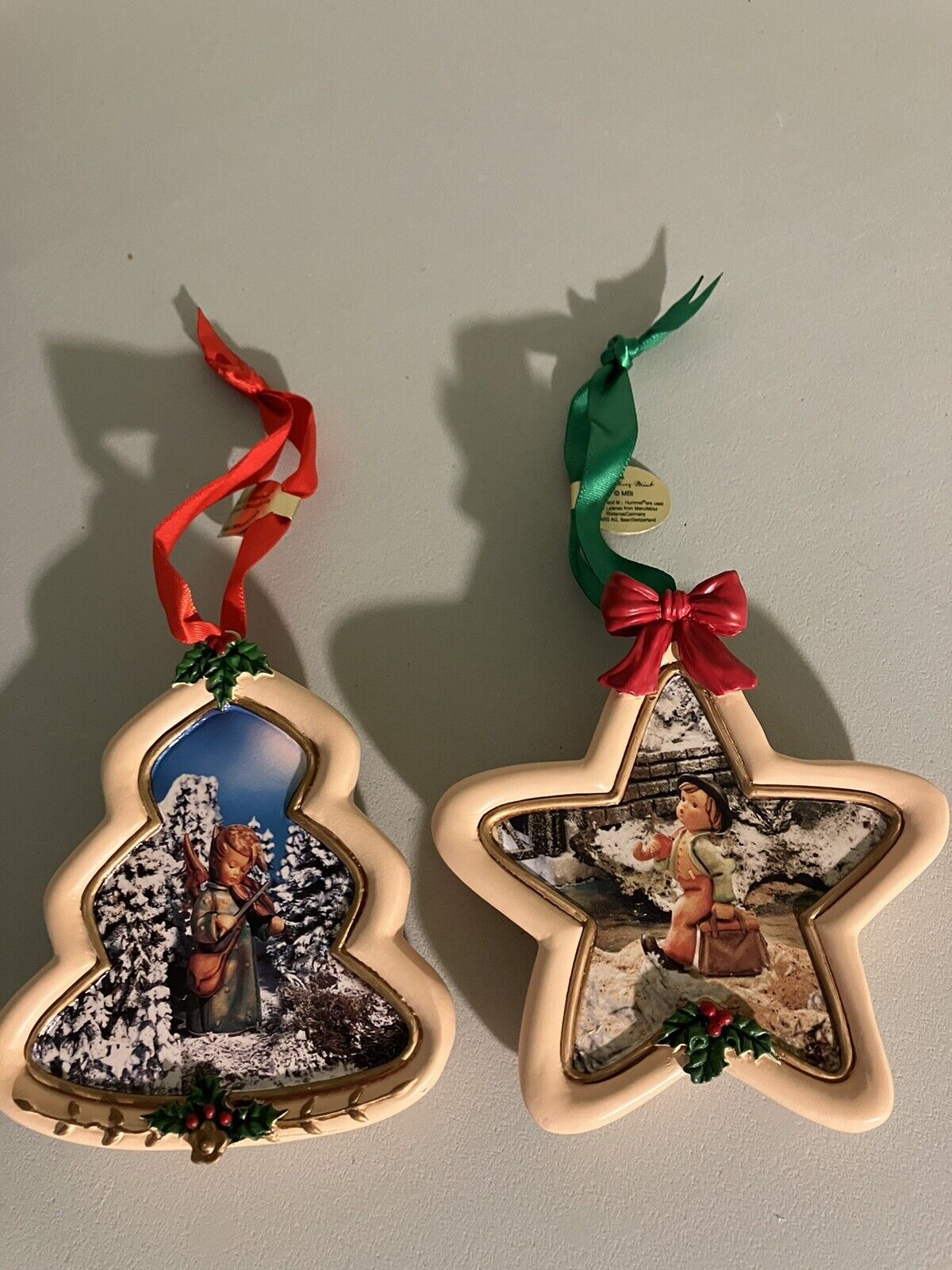 Danbury Mint Hummel Christmas Ornaments New 