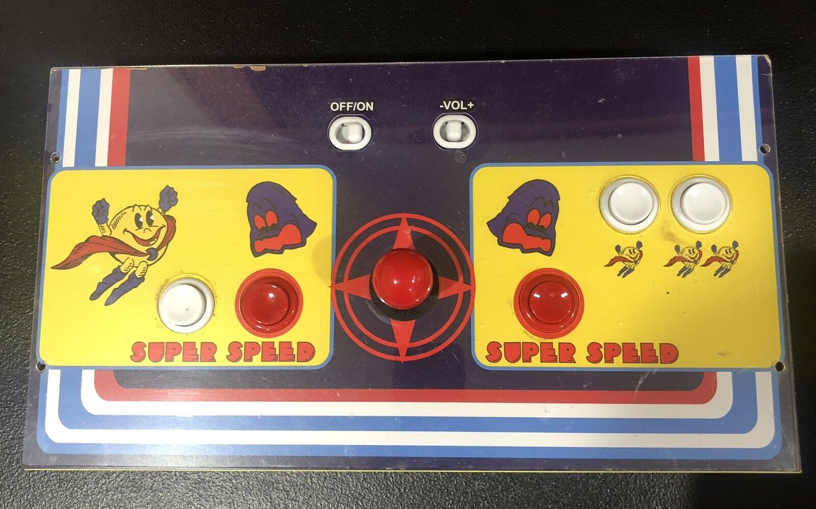 Arcade1up Pac-Man 8 / Space Invaders Replacement OEM Joystick Control Panel