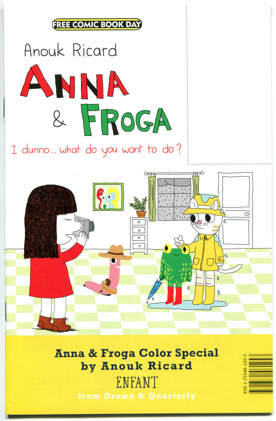 ANNA & FROGA PIPPI LONGSTOCKING, NM, Anouk Ricard, FCBD,2013,more items in store
