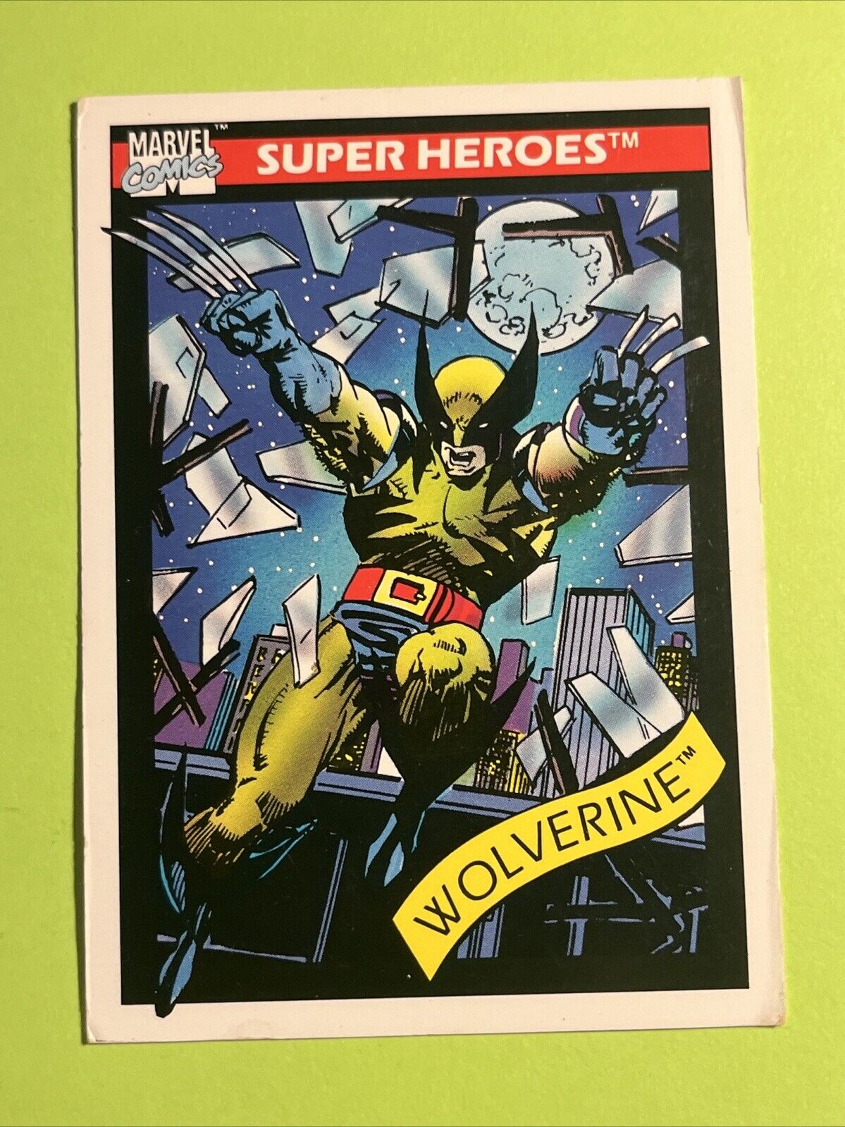1990 Impel Marvel Universe #23 Wolverine
