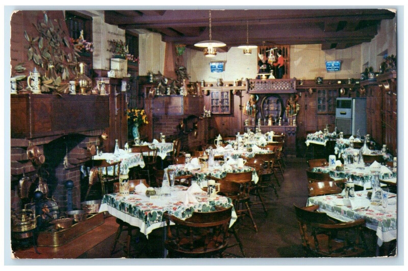 1960 Kolb\'s Dutch Room Dining Rooms German Restaurant New Orleans LA Postcard