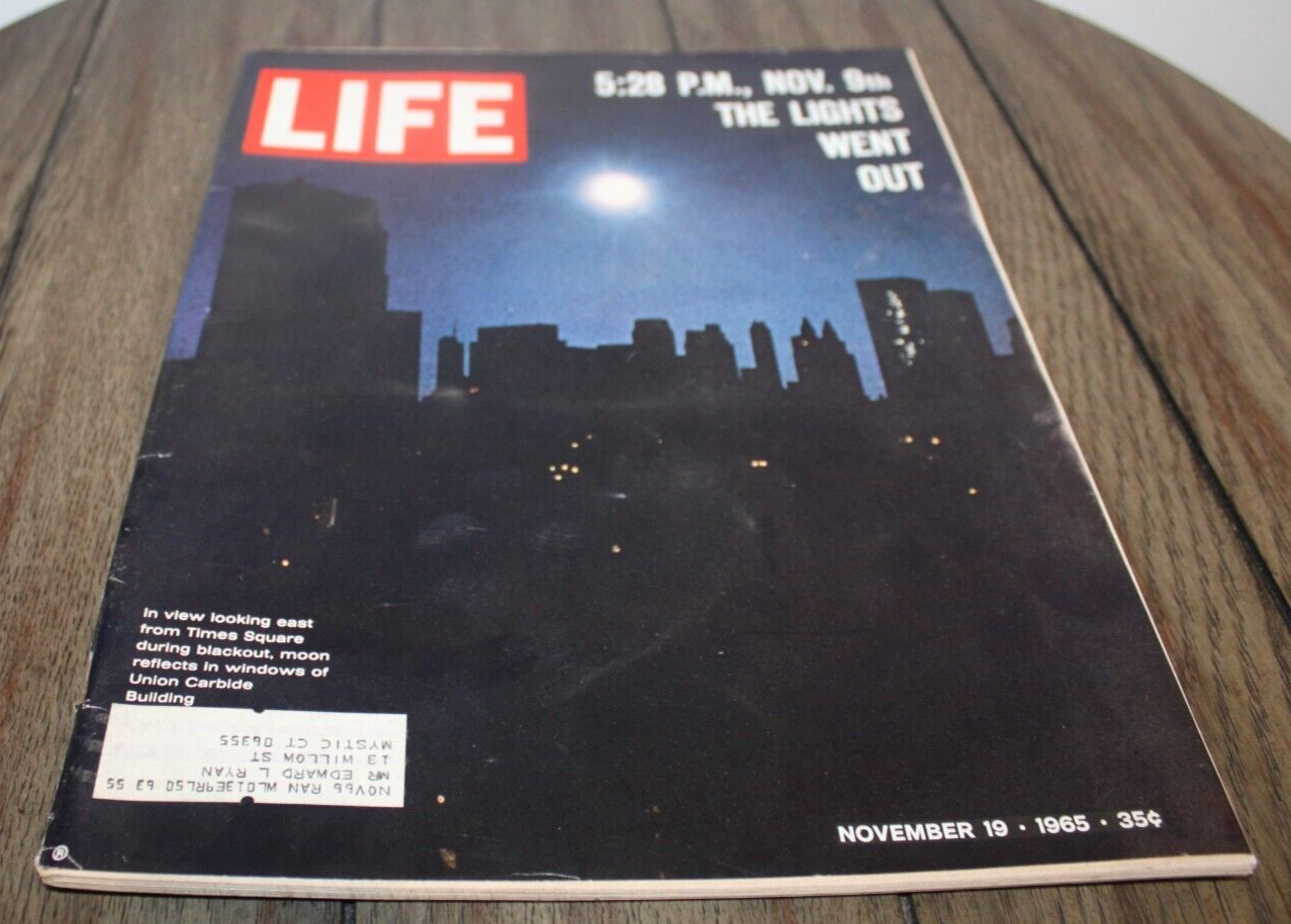 Vtg Life Magazine NOVEMBER 19, 1965 Princess Margaret GREAT ADS