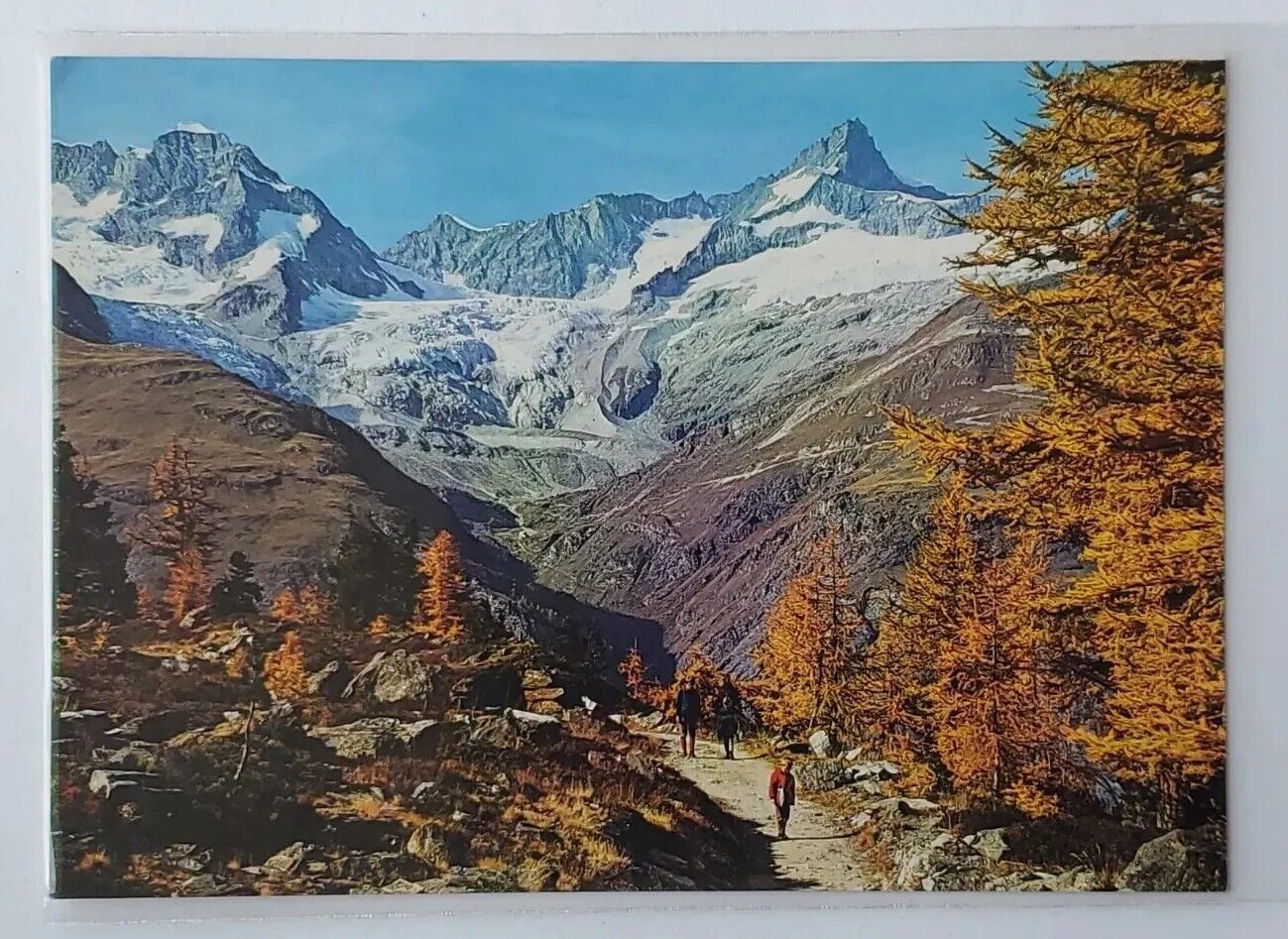 Postcard Zermatt Riffelalp Wallis Hiking Switzerland Swiss Alps Unposted