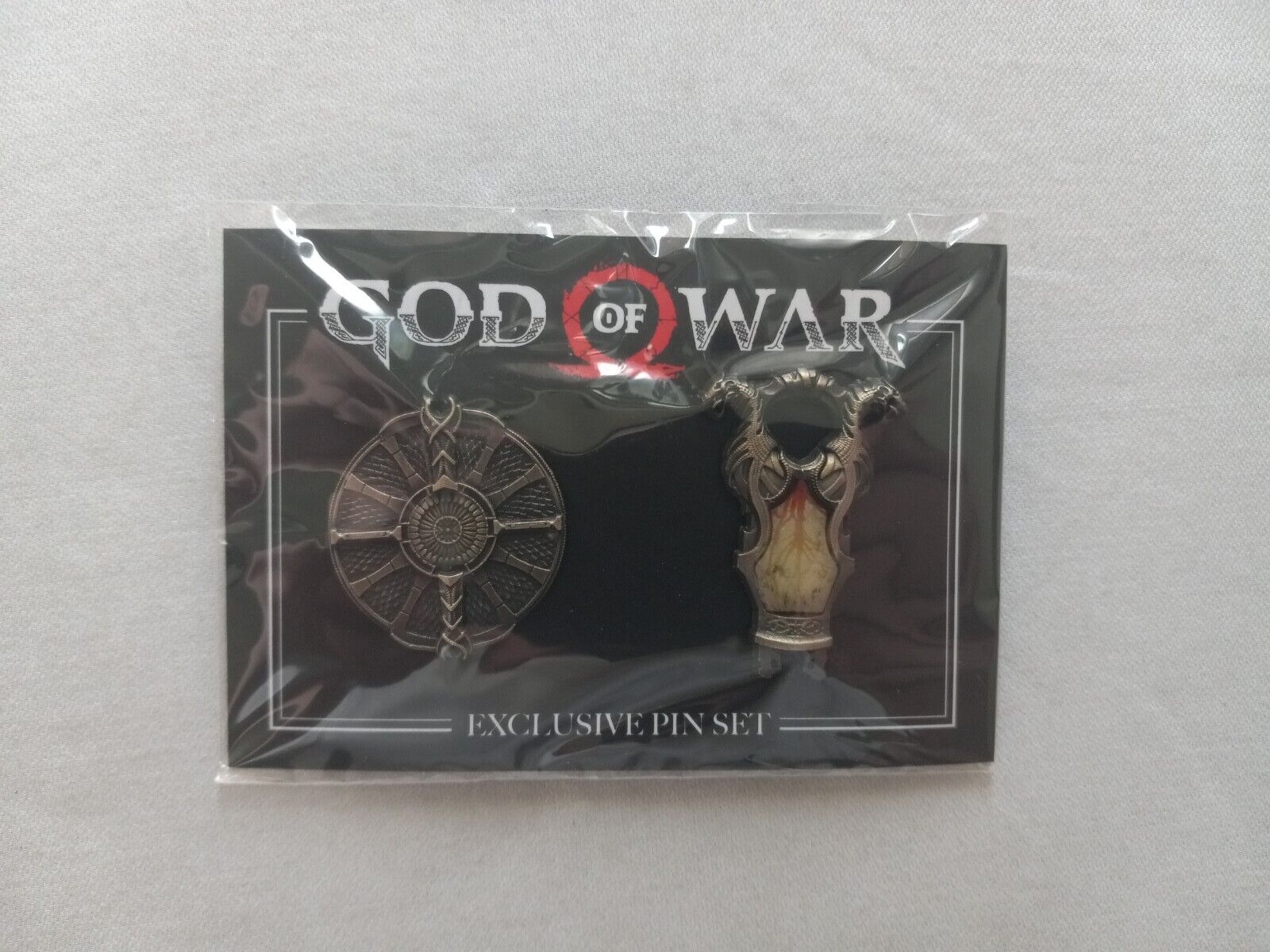 God Of War Loot Gaming Exclusive Pin Set Loot Crate limited edition rare 2018