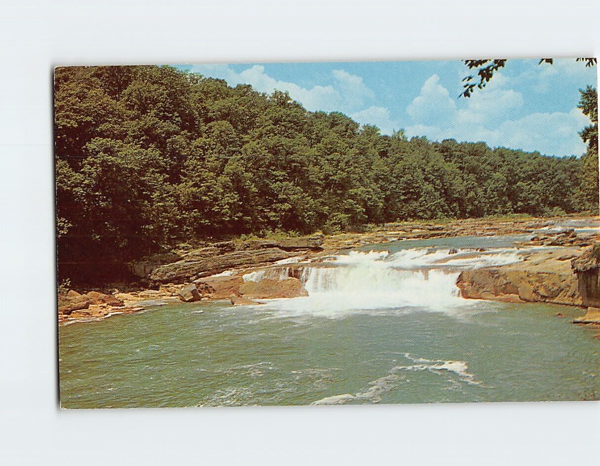 Postcard Ohiopyle Falls Ohiopyle Uniontown Pennsylvania USA