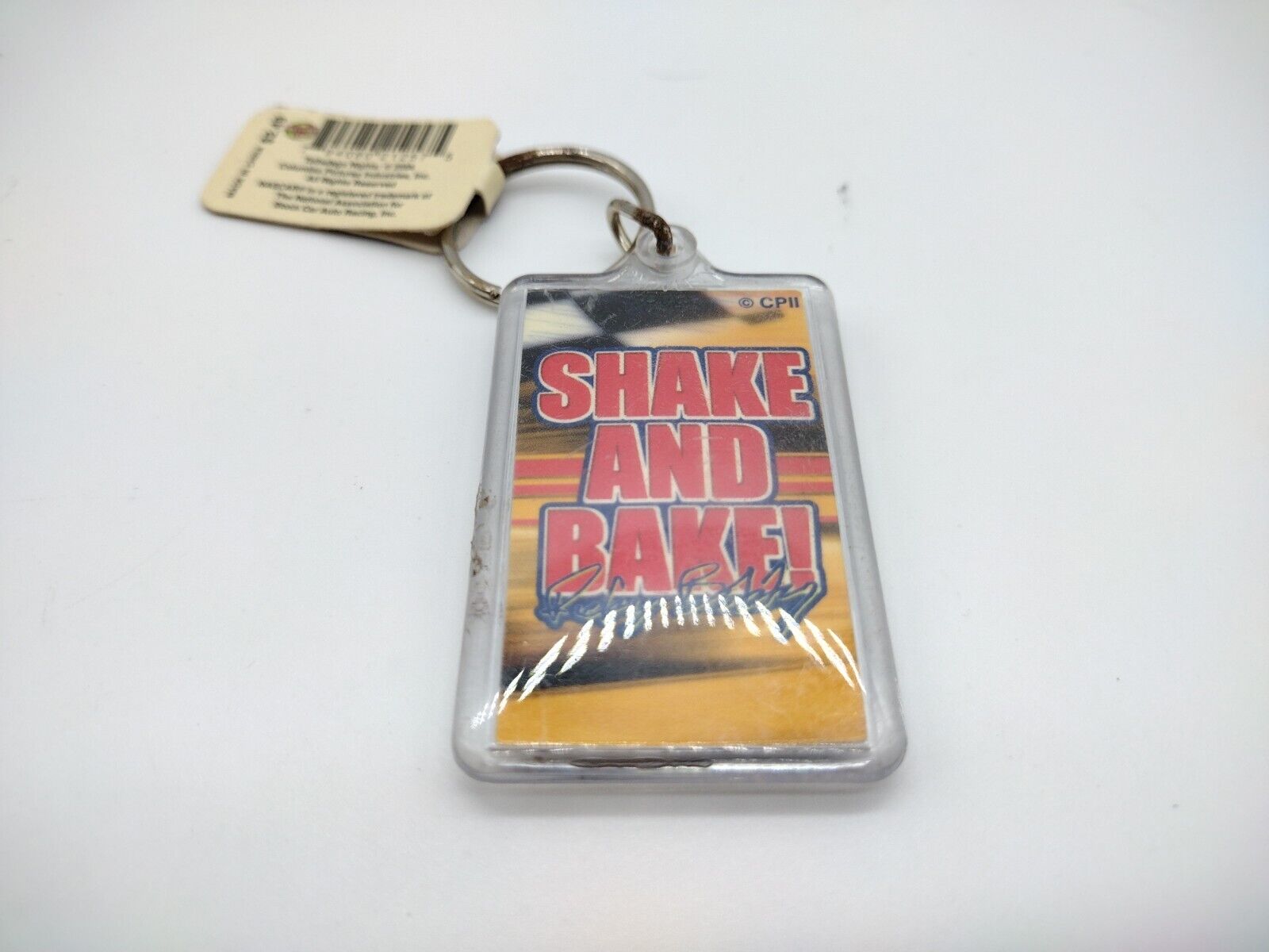 Ricky Bobby NASCAR Talladega Nights Keychain SHAKE AND BAKE