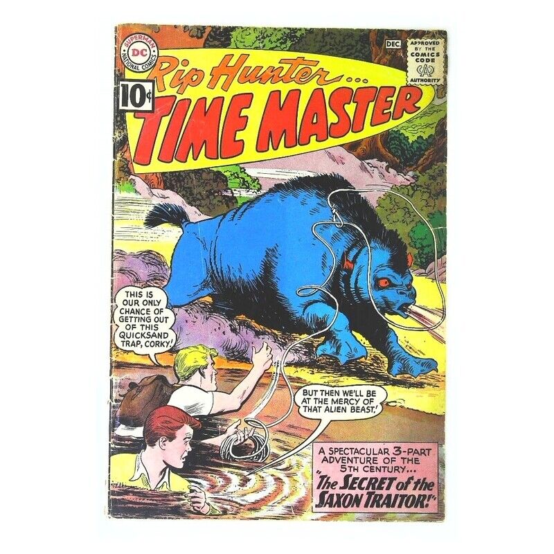 Rip Hunter Time Master #5 DC comics VG Full description below [c.