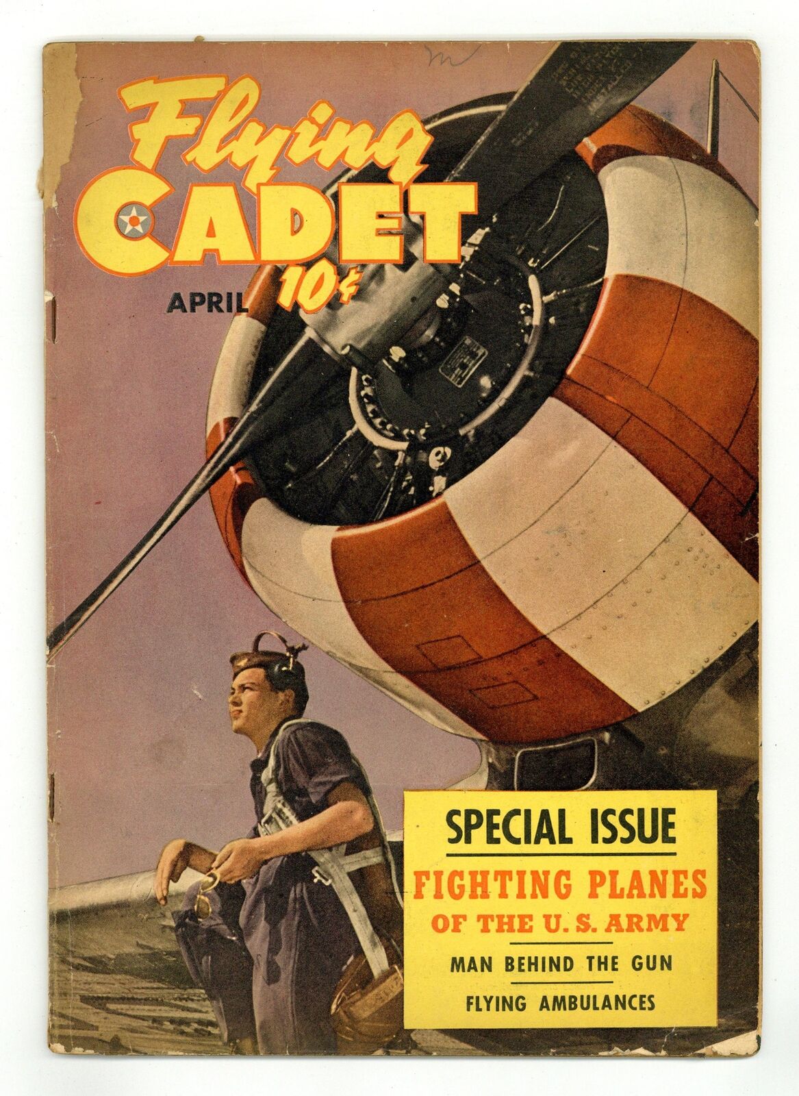 Flying Cadet Vol. 2 #4 GD- 1.8 1944 Low Grade