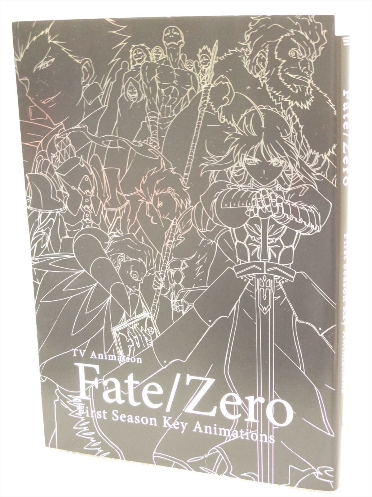 FATE ZERO First Season Key Animations Art Book Model Sheet 2012 See Condition