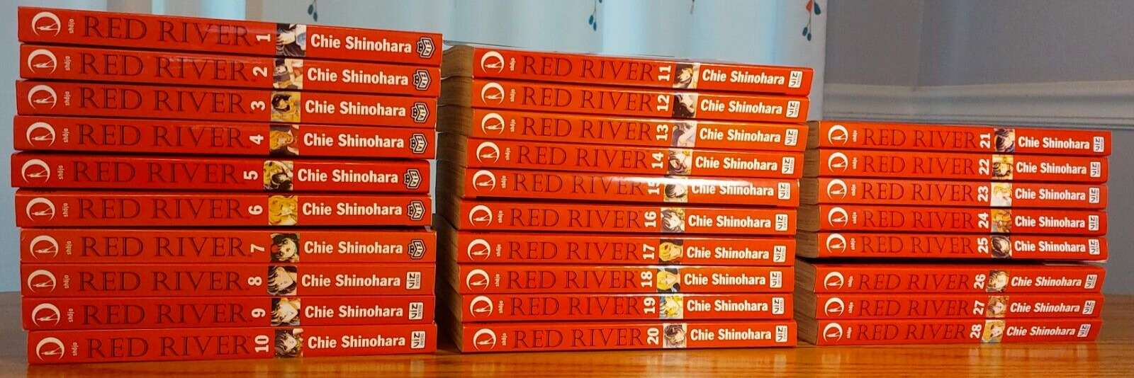 RED RIVER COMPLETE MANGA ENGLISH SET VOL 1-28 1ST PRINT CHIE SHINOHARA VIZ