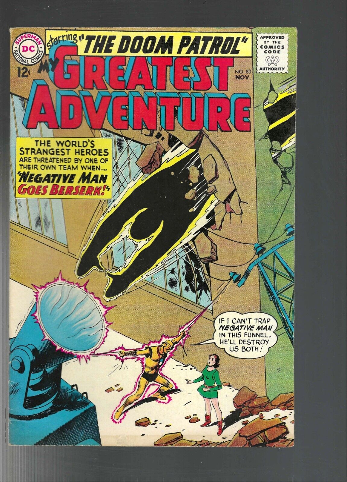 MY GREATEST ADVENTURE #83 DC COMICS Doom Patrol VF