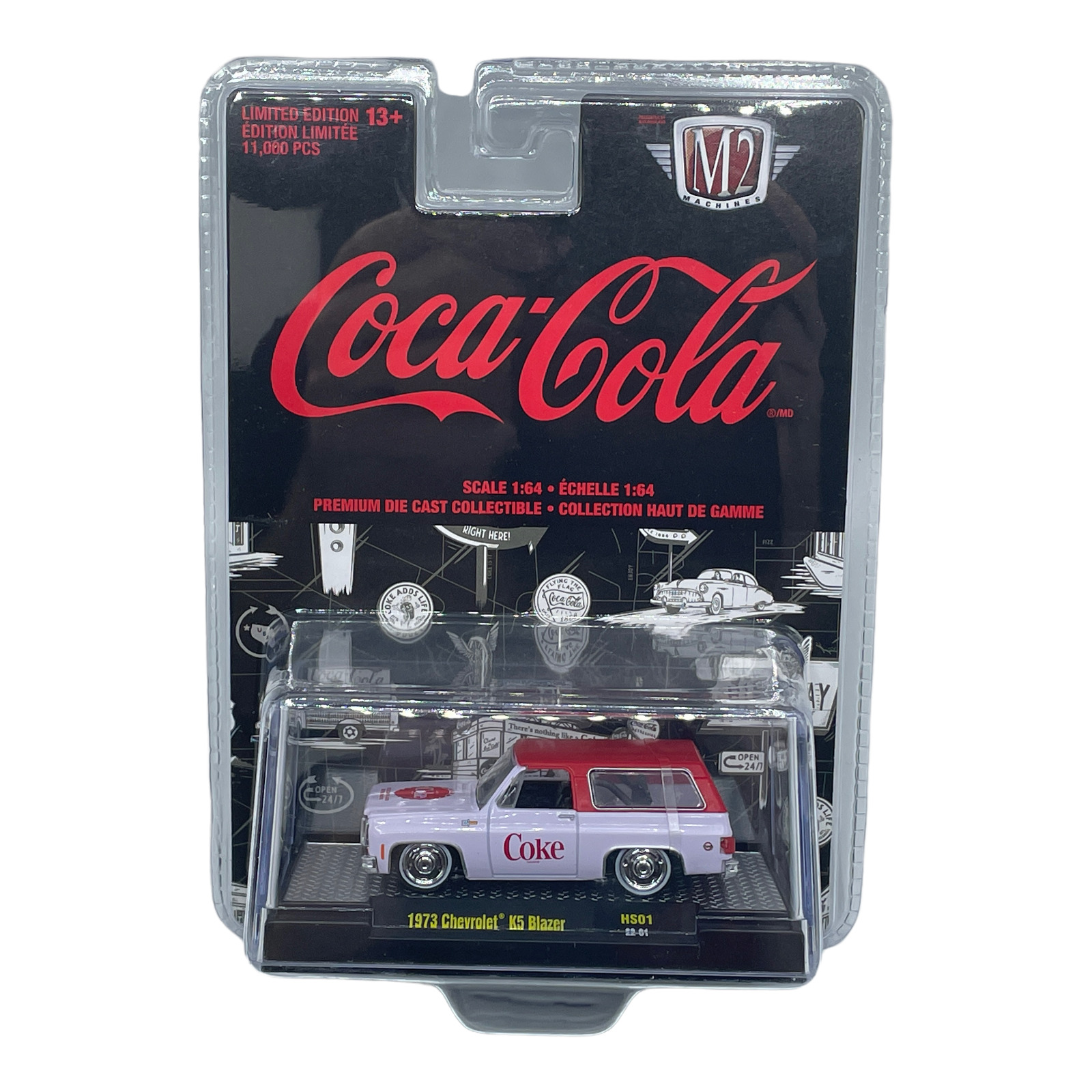 M2 Machines 1973 Chevy  Blazer Coca Cola Limited Hobby Edition 2022 1:64 Diecast