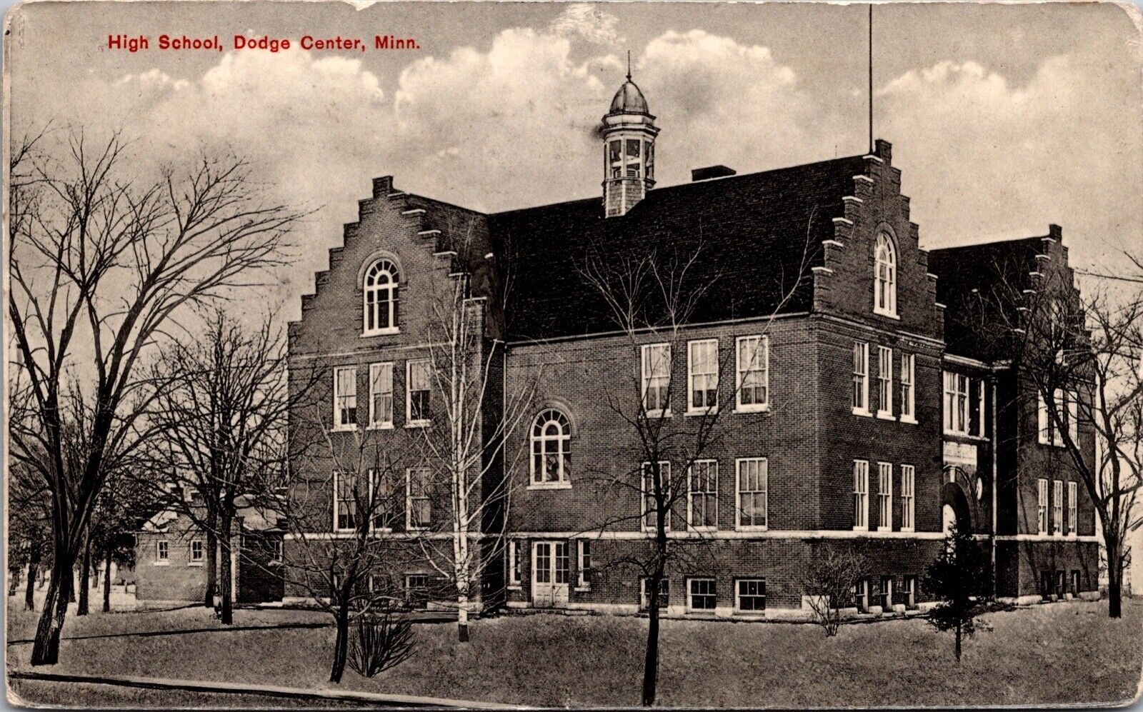 Postcard High School in Dodge Center, Minnesota~135082