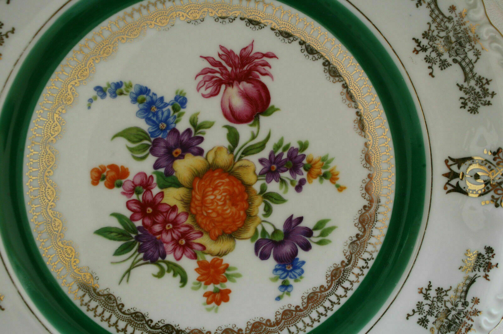 1990s Germany Porcelain Dish Plate Maria Theresa Bavaria