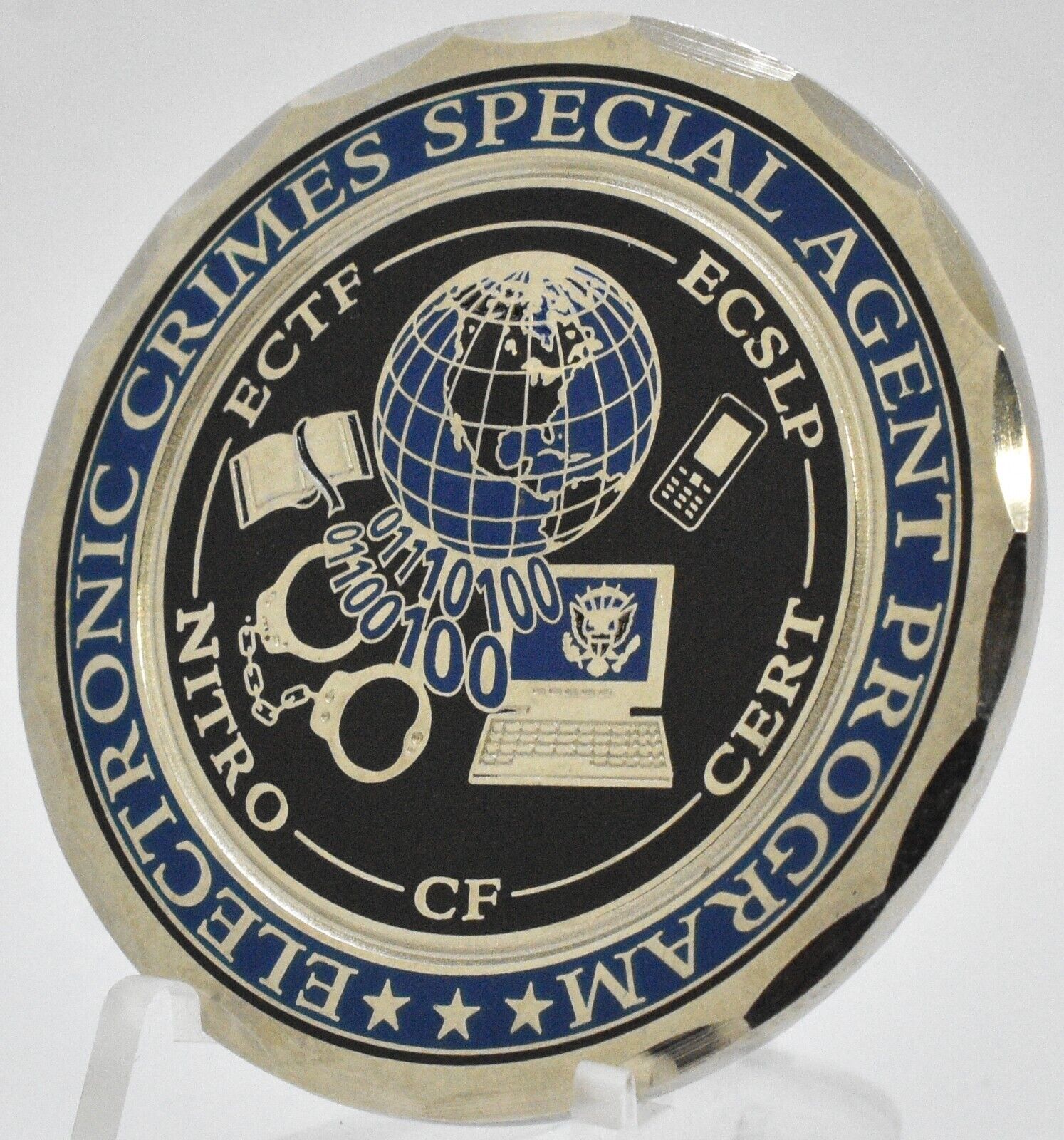 Secret Service Electronic Crimes Special Agent Program ECSAP Challenge Coin